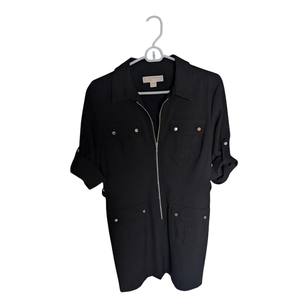 Michael Kors Black Utility Dress